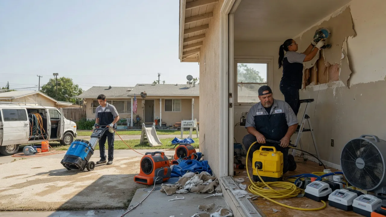 Water Damage Restoration in Manderson, SD near me